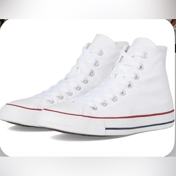 NIB Converse Chuck Taylor All Star optical white High-Top Sneakers- W12/M10